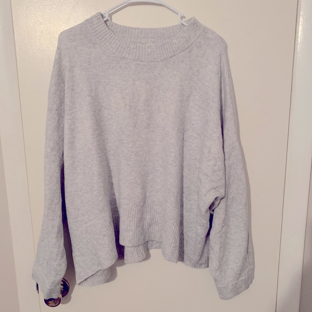NWOT cropped oversized sweater from target